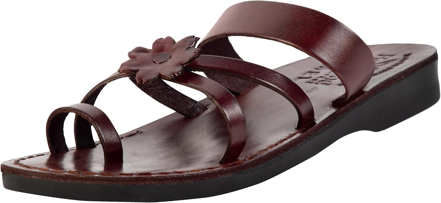 Holy Land Market Men Women Sandals - Jerusalem Leather Suede