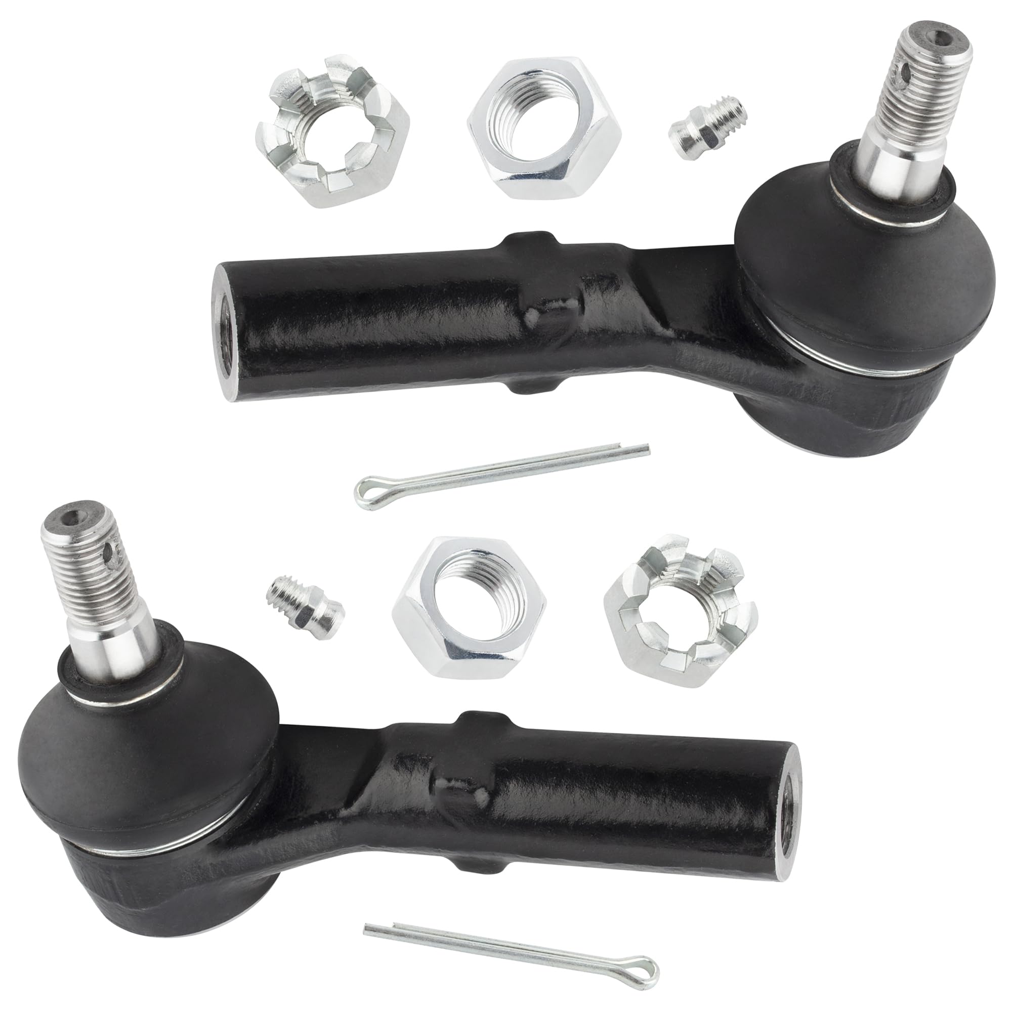 Amazon.com: BOXI (Set of 4) 2x Front Inner Tie Rod End Links + 2x