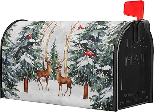 Miniatura 113 de Funda para buzón de águila calva con bandera estadounidense, tamaño estándar, 18 x 21 pulgadas, patriótica, impermeable, para buzón de correo