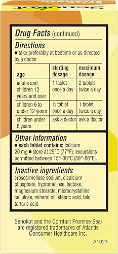 Miniatura 2 de Senokot Laxante vegetal natural extra fuerte para un alivio suave durante la noche estreñimiento ocasional, 36 unidades (paquete de 2)