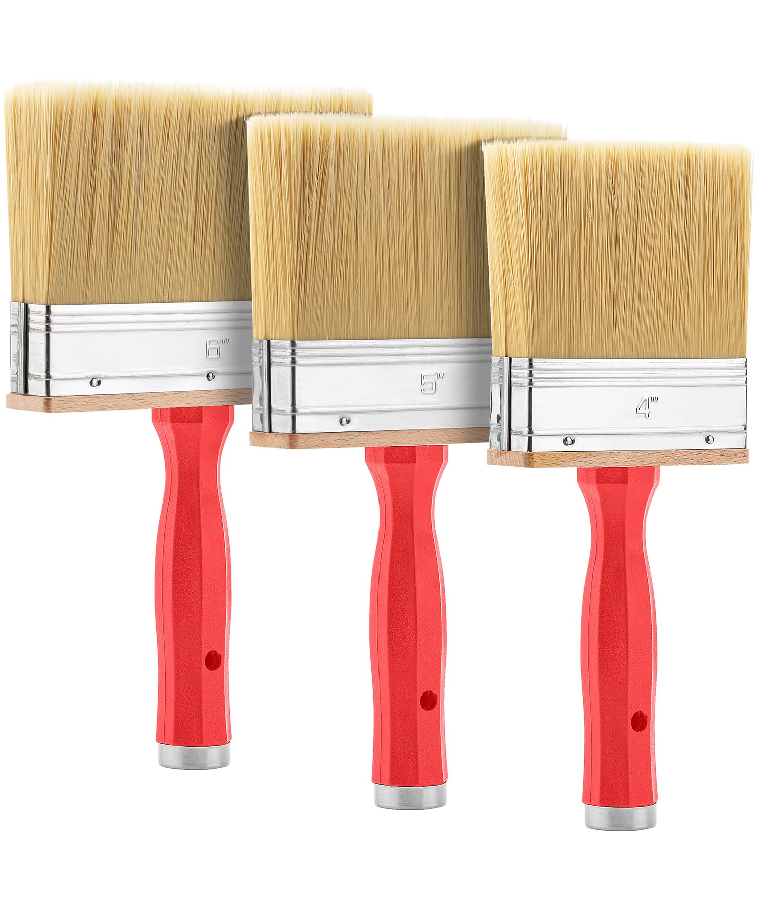 Deck Stain Brush Set - 3 Premium Brushes -1