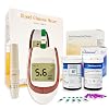 Blood Glucose Monitor (mg/dL) with 50 Blood Glucose Test Strips 50 Lancets 1 Lancing Device 1 Case for Blood Glucose Self Control in Diabetes