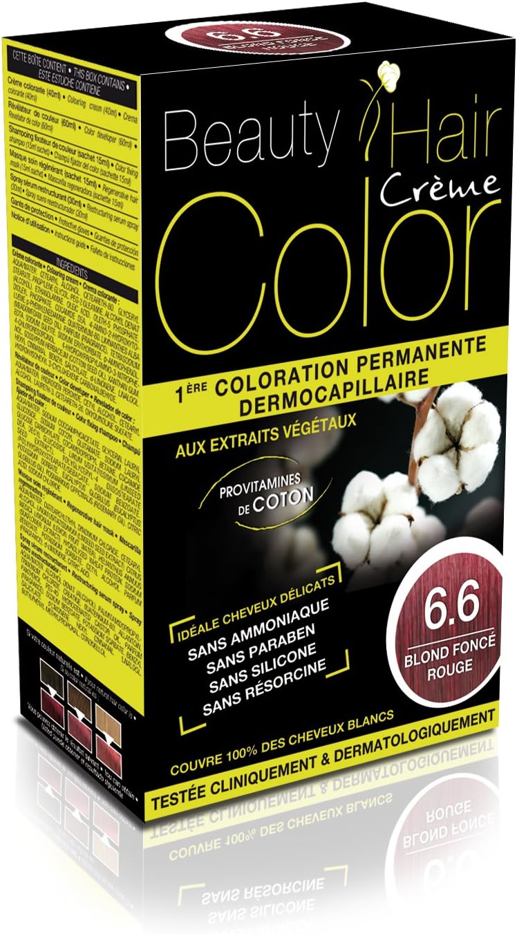 Eric FavreBeauty Hair Color 6.6 Dark Blonde Red
