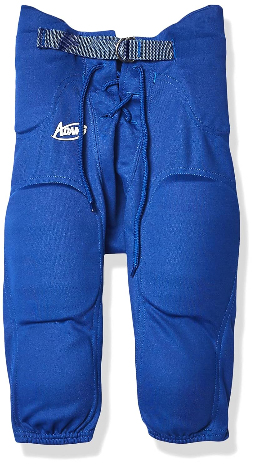 Adams USA Youth Practice Football Pant with 7Piece Integrated Pads