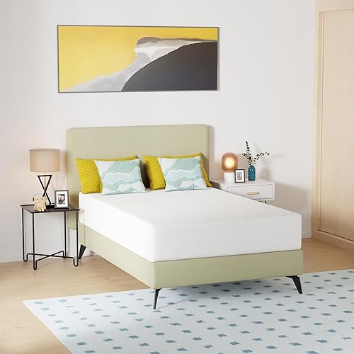 Miniatura 147 de FDW - Colchón de 6/8/10/12 pulgadas de espuma viscoelástica de gel para dormir fresco y alivio de la presión, firmeza media, certificación