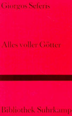 Alles voller Goetter. Essays.