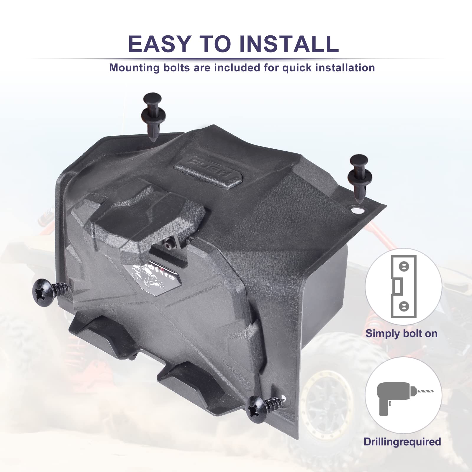 UTV Dispositivo Elettronico Tablet Telefono Holder per 2019-2023 Polaris RZR XP 1000 Accessori Scatola di Immagazzinaggio Organizer Vassoio