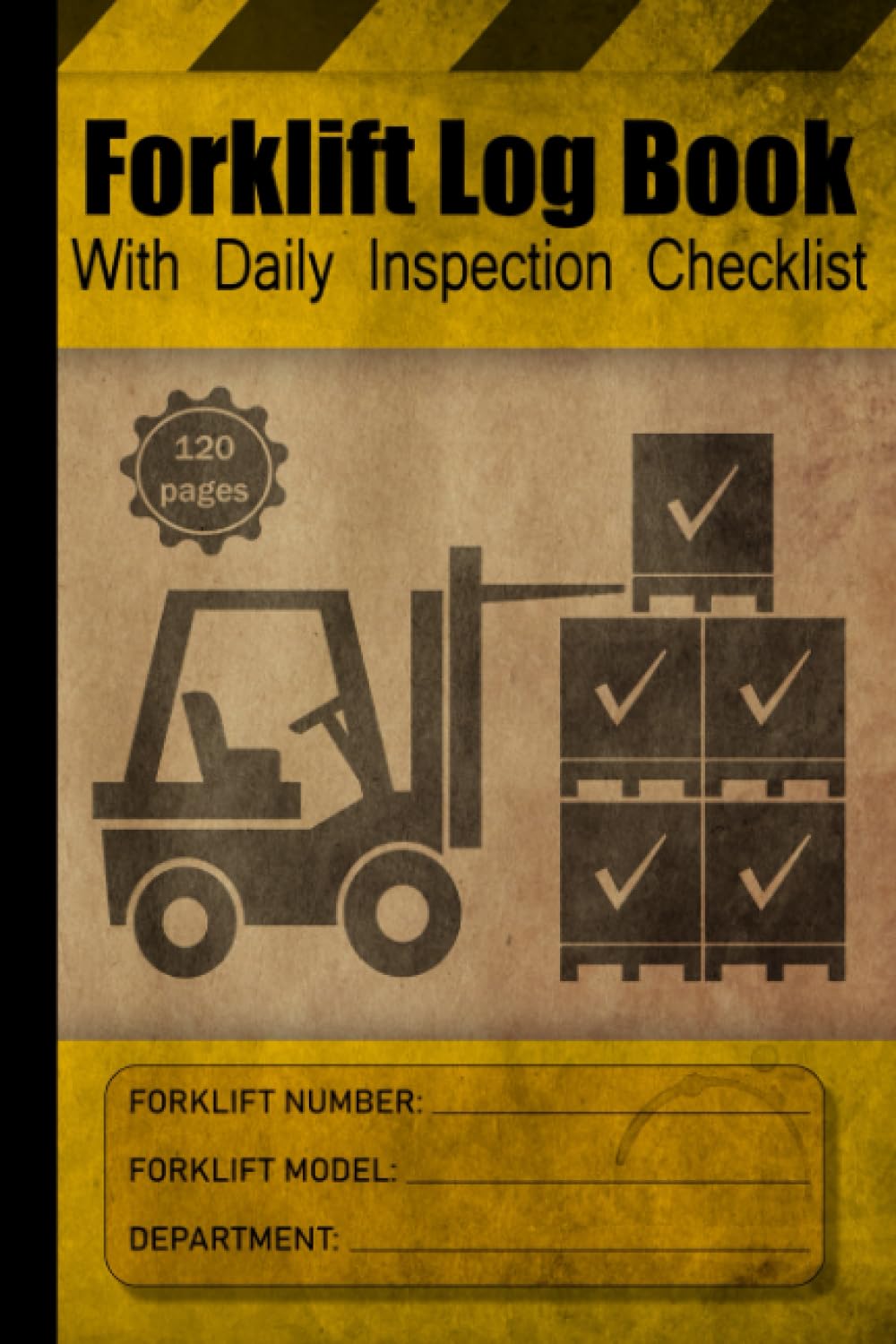 Forklift Daily Inspection Checklist Log Book Safety and Maintenance