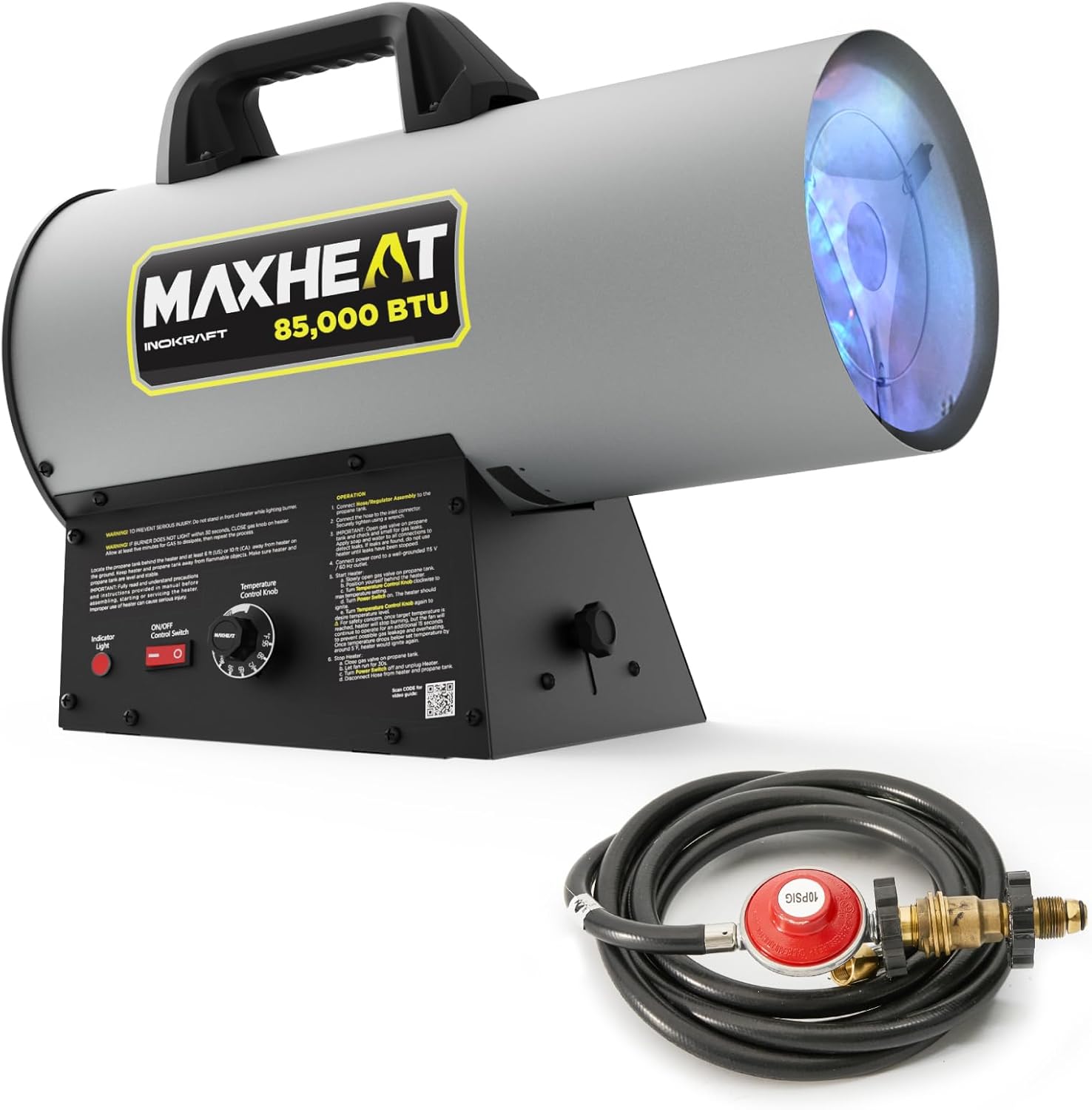 InoKraft Maxheat MH85 85,000 BTU Propane Heater