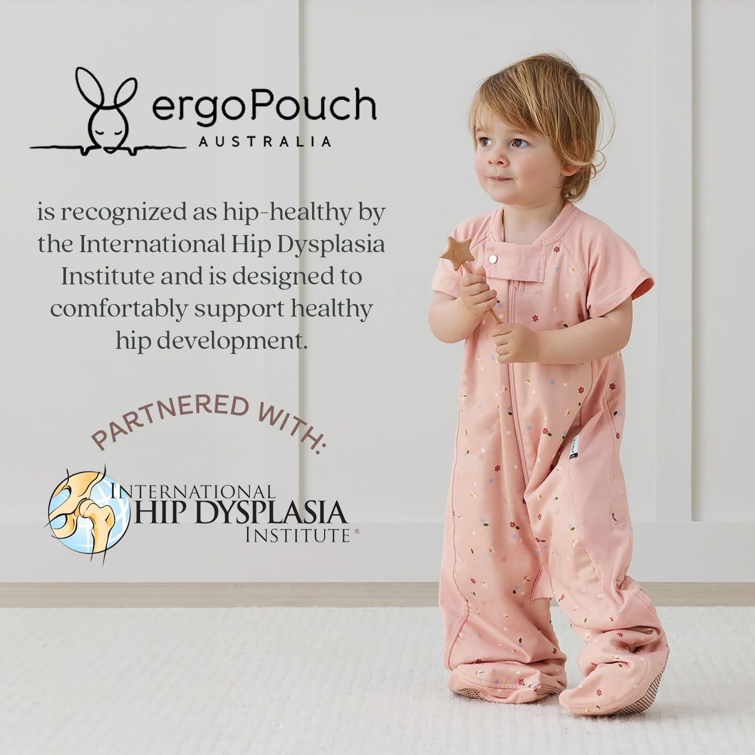 ergoPouch Schlafsack, 1,0 Tog, Baby-Schlafsack und tragbare Decke, 2-in-1 umwandelbarer Schlafsack