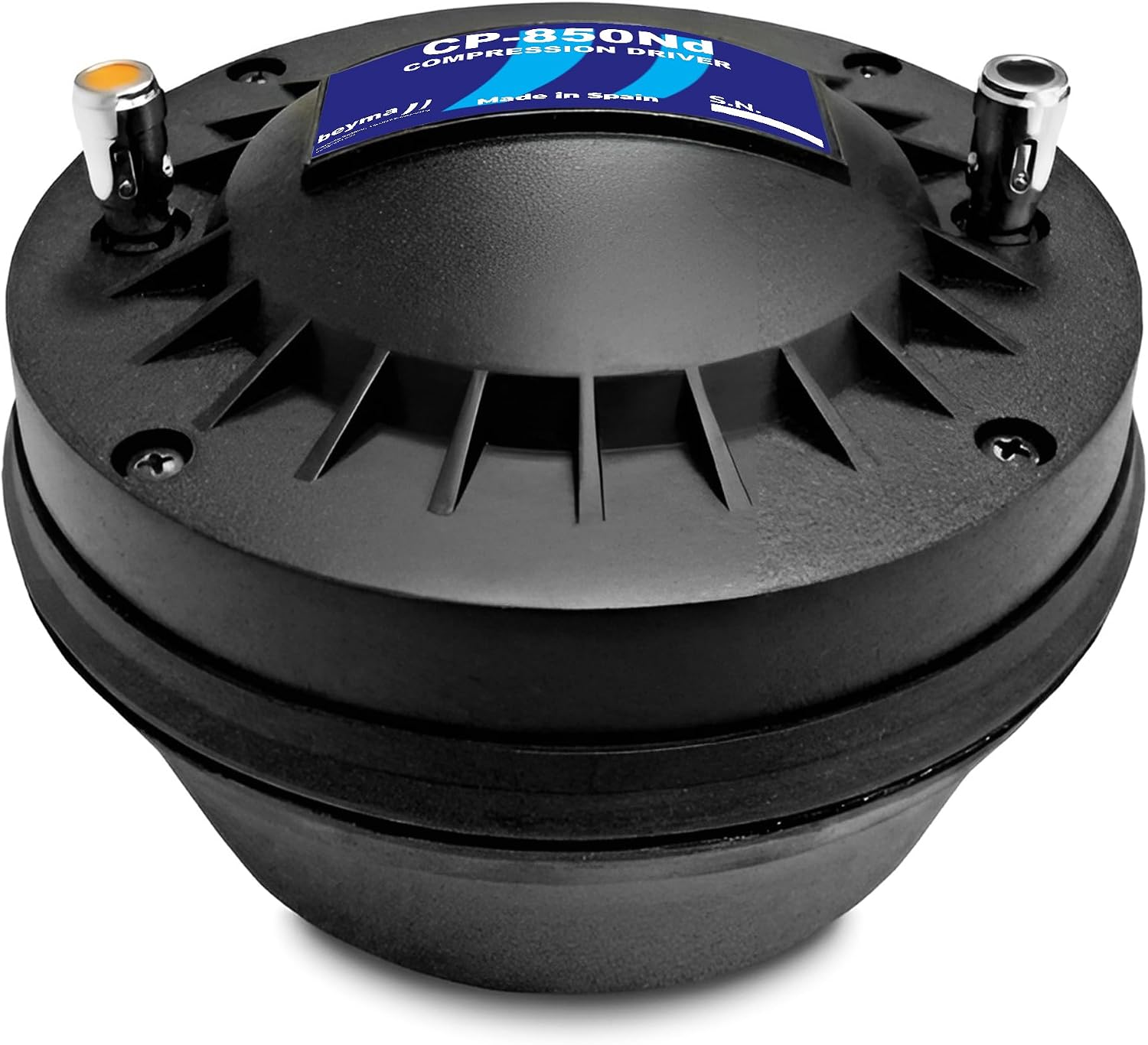 BEYMA 200W CP850ND 2-inch Compression Driver, 100W RMS 8 Ohm 4" Voice Coil Titanium Horn Driver Car Audio with Neodymium Magnet and 4-Bolt Mount, High Output Pro Audio Speaker Driver