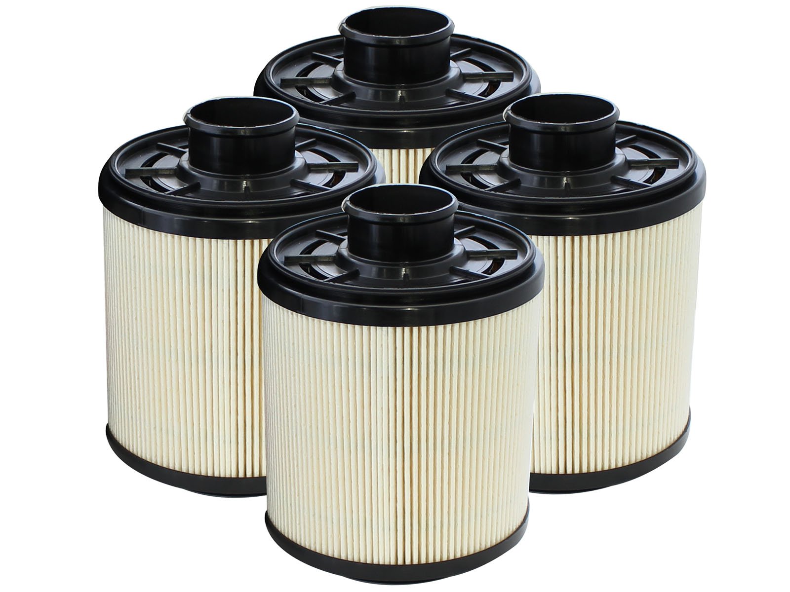 aFe POWER PROGUARD Fuel Filter w/Housing (4 Pack) - #44-FF014-MB