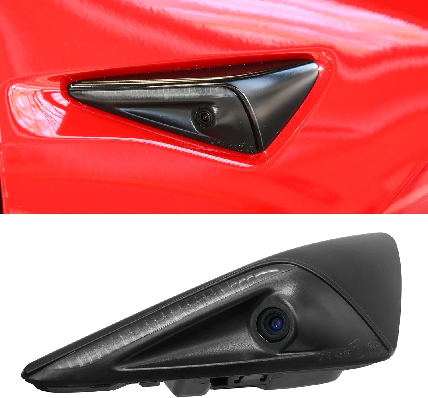 Jaronx Compatible with Tesla Right Side Repeater Camera Assembly Model 3 Model Y 2017-2024, Right Front Fender Turn Signal Camera Replacement for Tesla, Replace 1495865-20-C (Right)