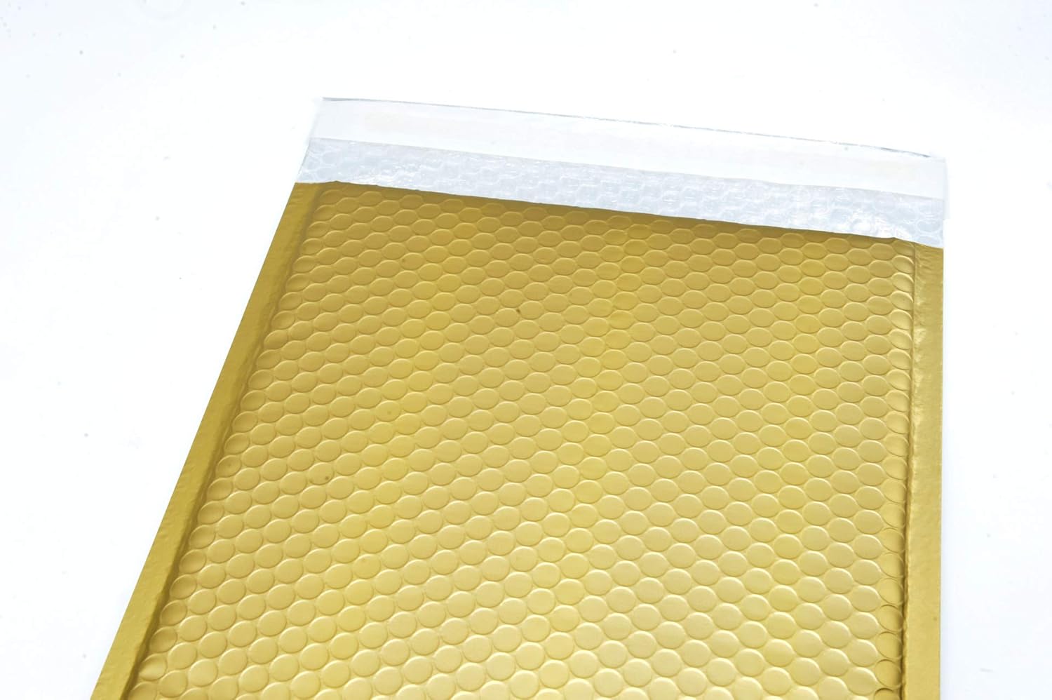 ProLine Matte Metallic Gold Bubble Padded Mailers Extra Wide #0 6.5x10 Inch Self Seal Padded Envelopes (100)