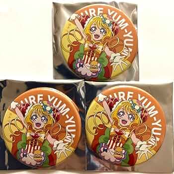 Amazon.co.jp: キュアヤムヤム 缶バッジ ピックアップ ヤムヤム