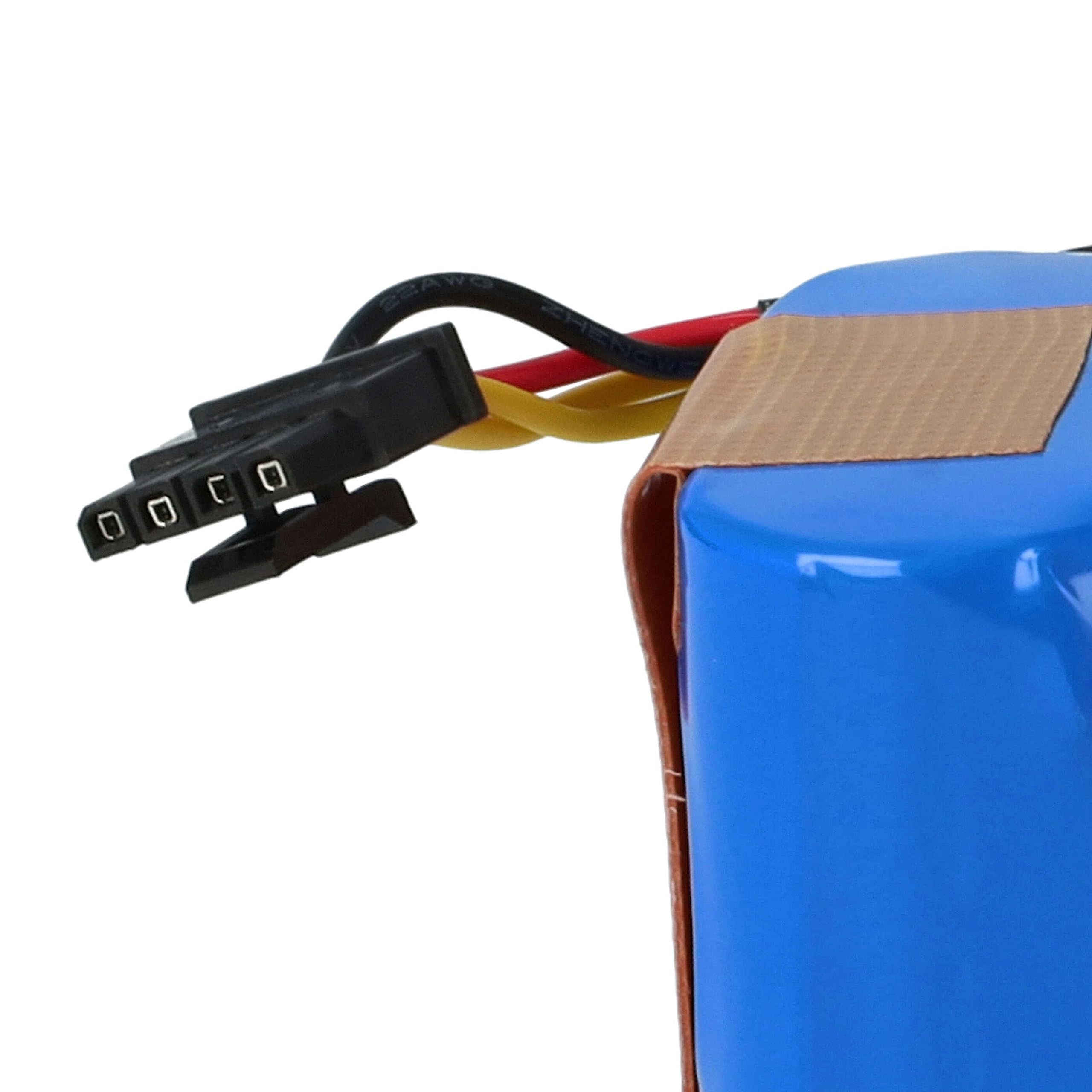 vhbw 1x batteria compatibile con Profimaster Robot 2712 home cleaner (2000mAh, 14,4V, NiMH) - Sostituisce AT5186005100, LP43SC2000P