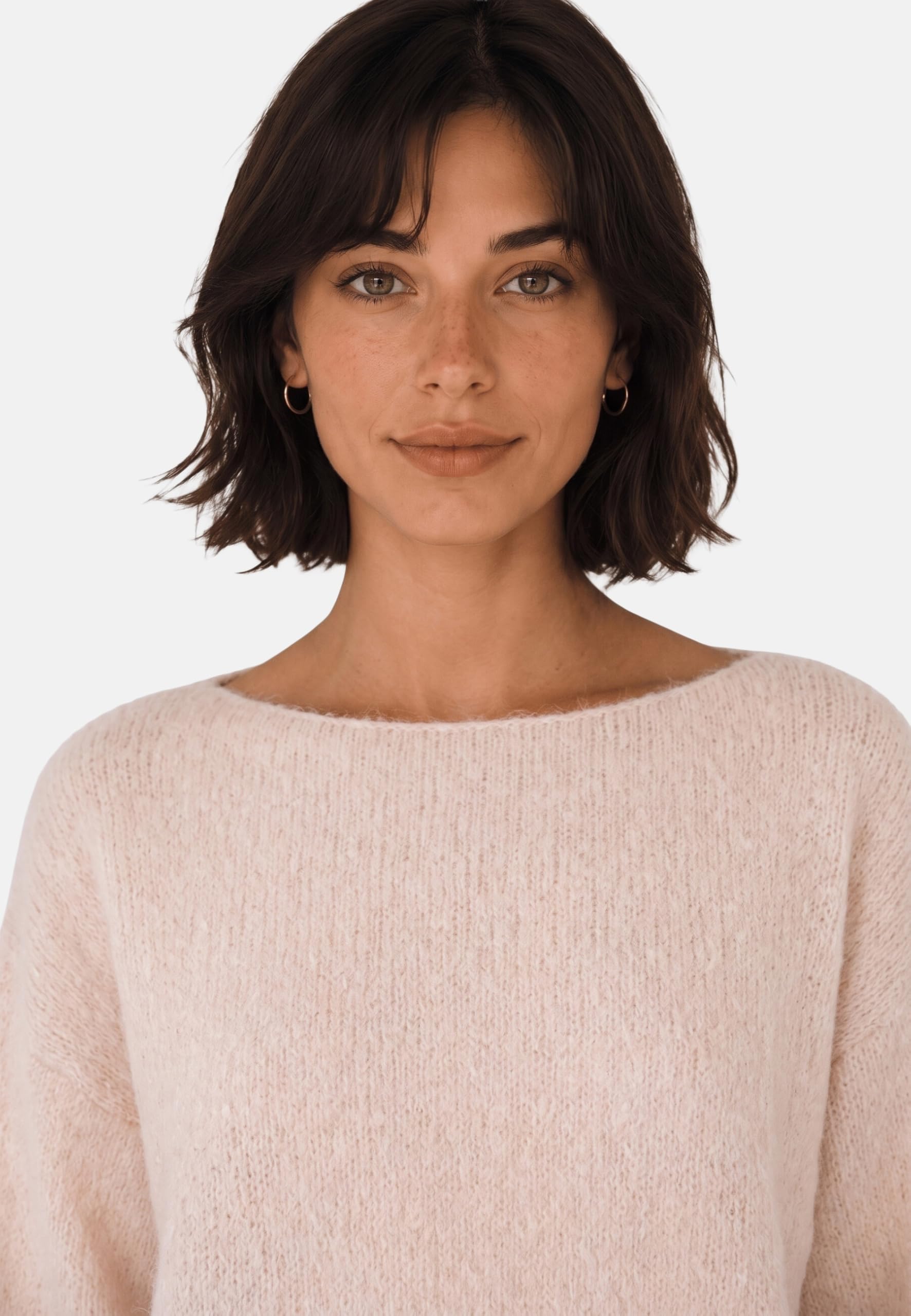 Please Maglione Inverno M7347 1160 Panna