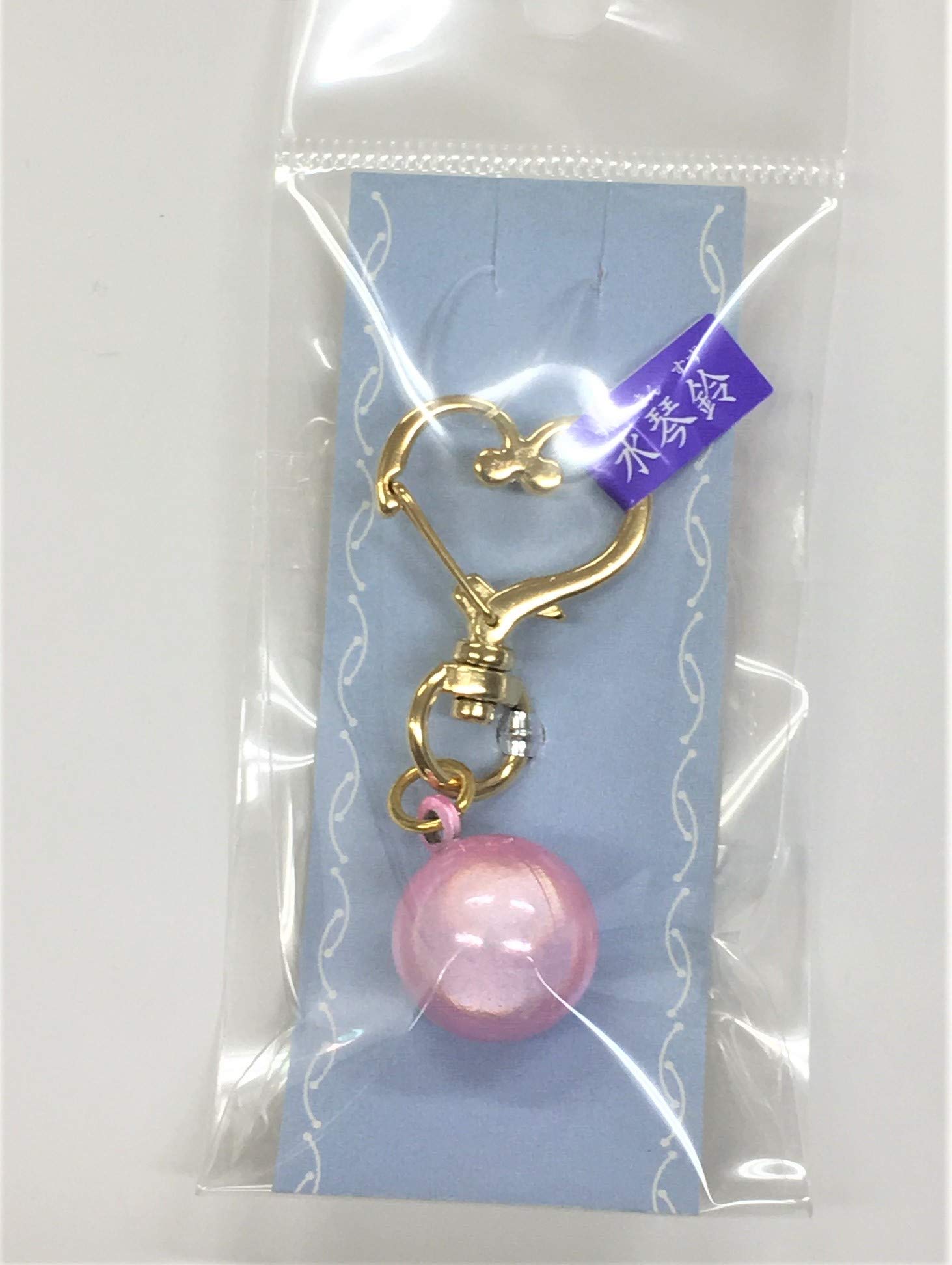 ファミたま ピンク ハート鍵チャーム付き Amazon.co.jp: 水琴鈴5分玉【ピンク】（クリスタル）ハート