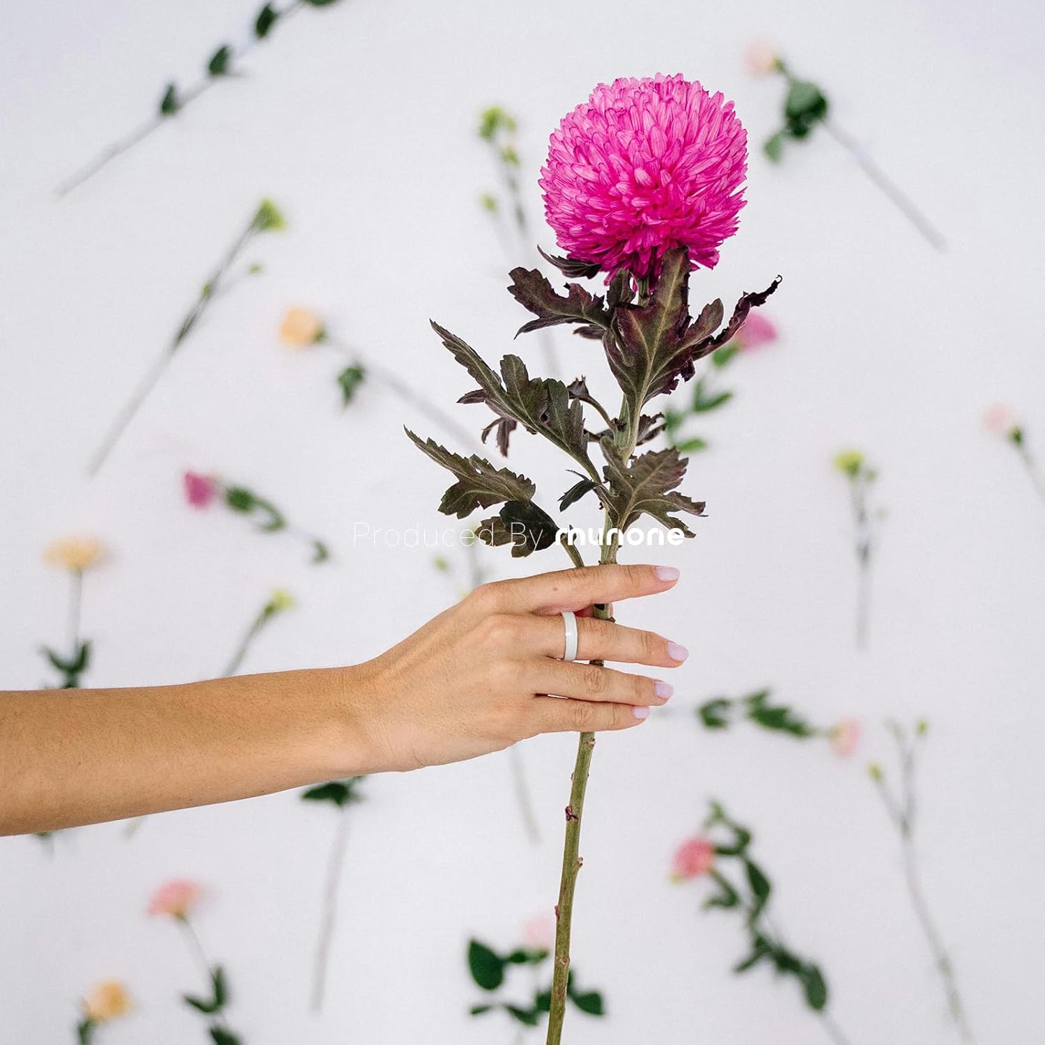 5mm Cloud and Sea Enamal Ring for Women Men,18k Gold Plated Titanium and Stainless Steel Non Tarnish Comfort fit Band Rings - Image 5