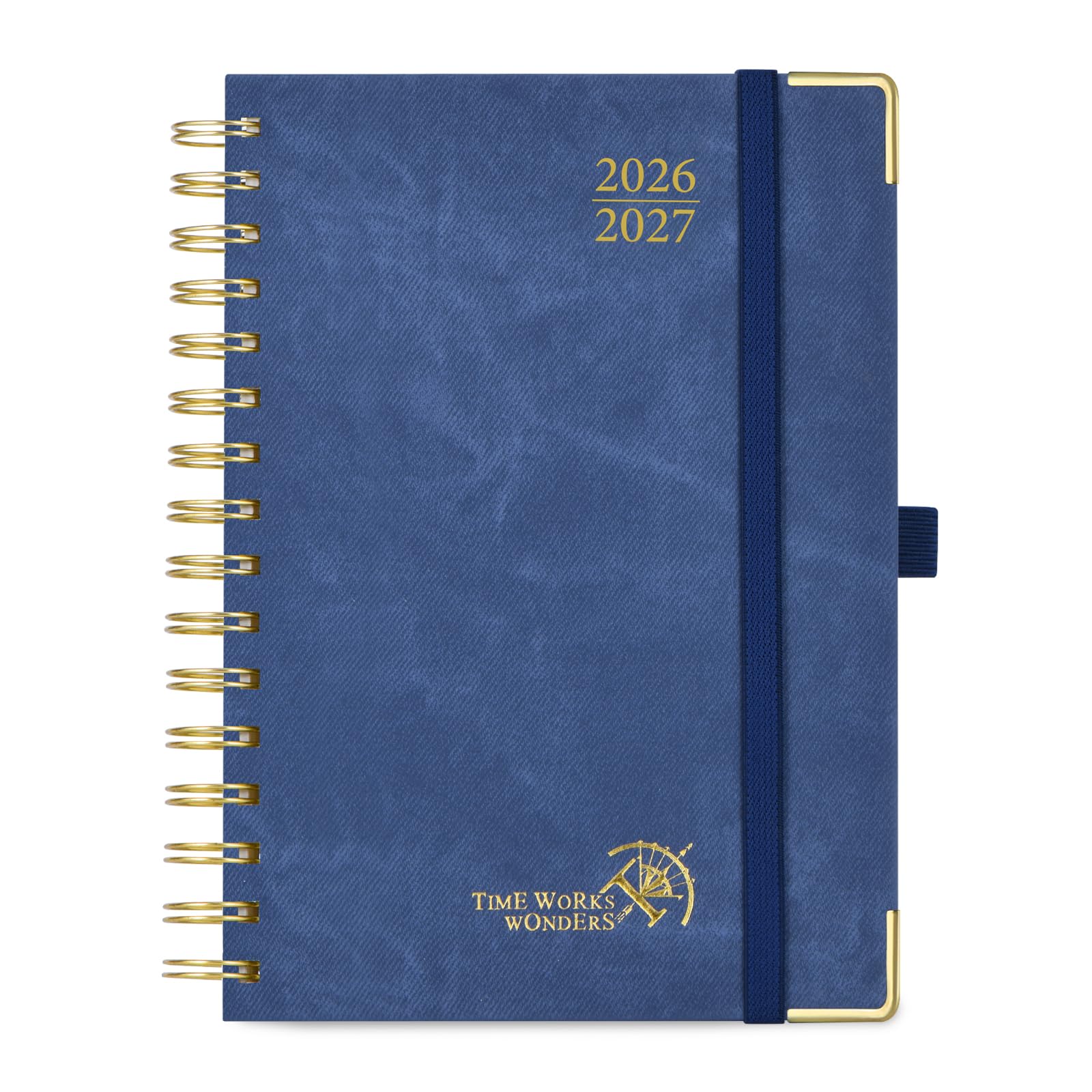 POPRUN Lehrerkalender 2026 2027 A5 auf Deutsch - Lehrerplaner für die Unterrichtsvorbereitung mit Monatliches Register. Schulplaner mit PU-Leder Hardcover