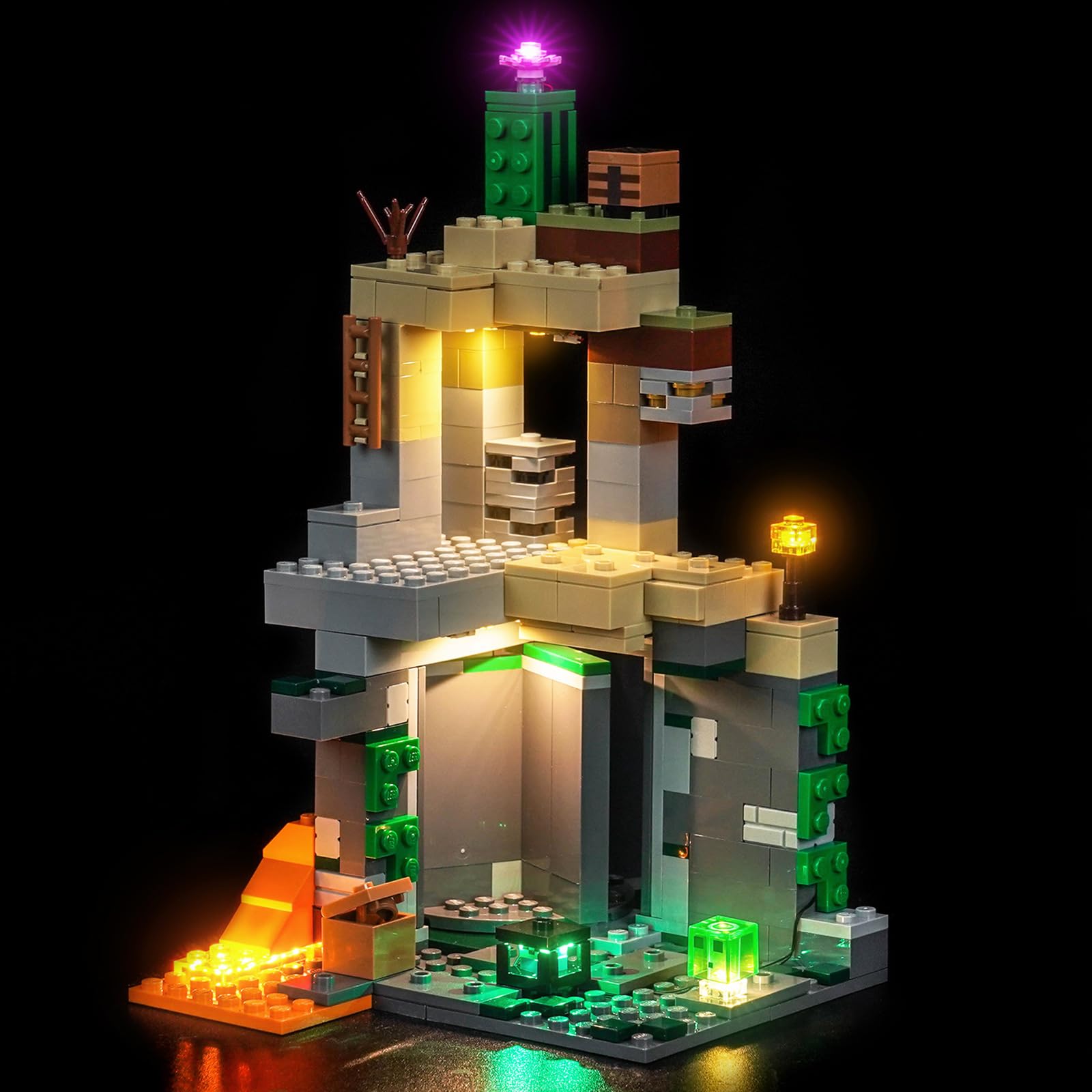 Light Kit Compatible with Lego 21587 Zombie Dungeon (No Model), Decoration Lighting Set Compatible with Lego Zombie Dungeon Building Blocks Model โ image 1
