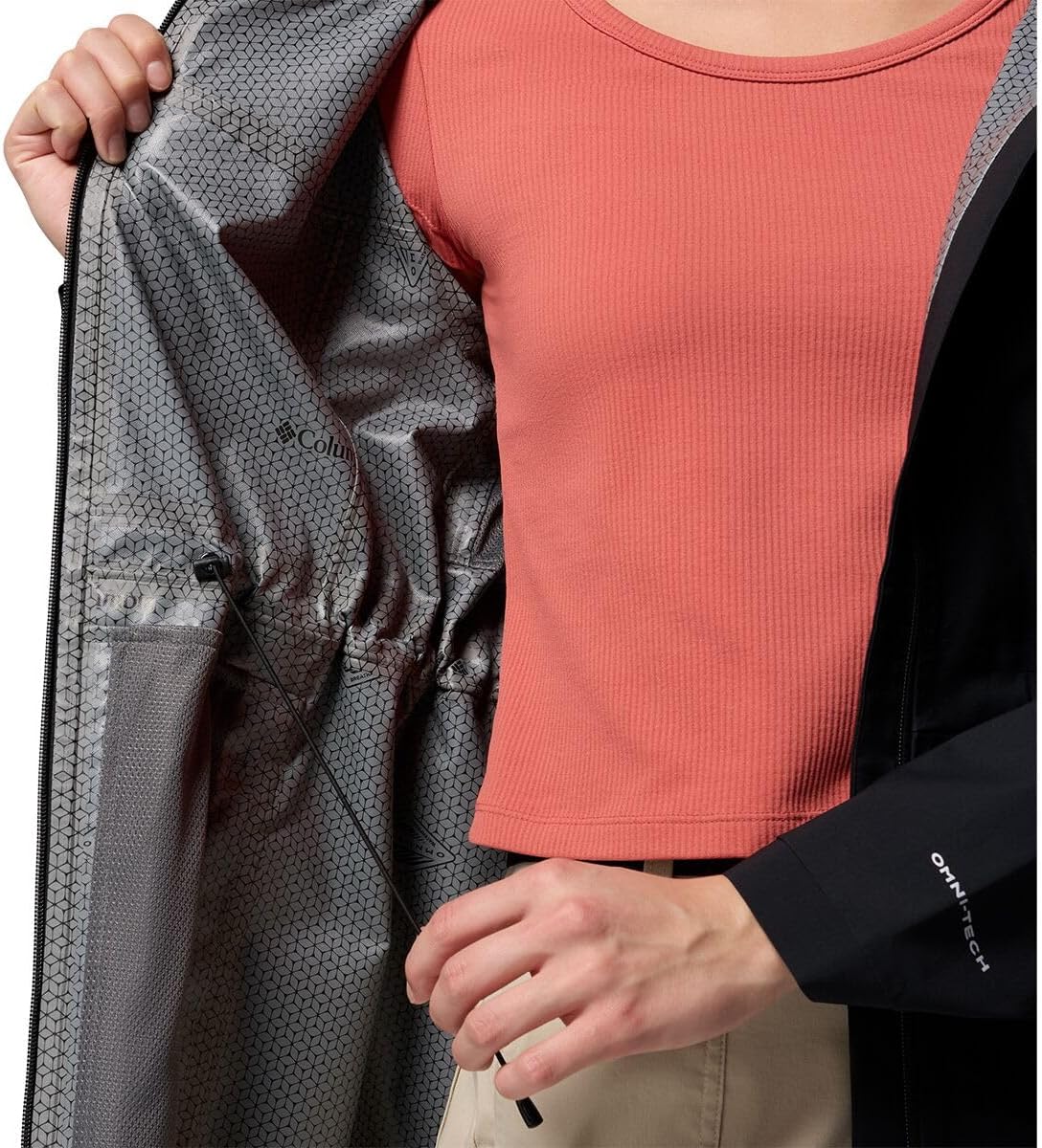 Columbia Women's Weekend Adventure II Long Shell, Black, Large