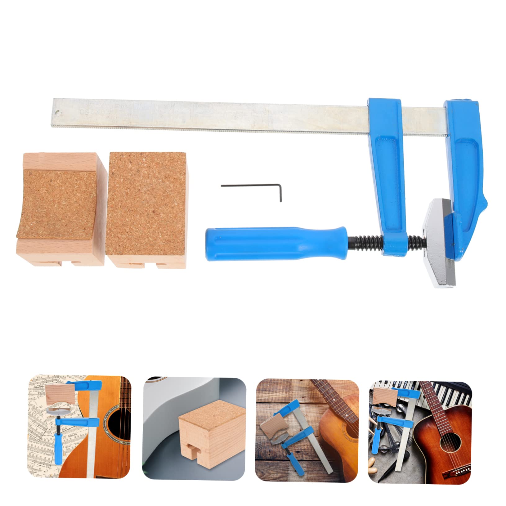 VICASKY 1 Satz Gitarren Fret Installationswerkzeugset Professionelle Wartungs und Ersatzwerkzeuge für Gitarren Einfache Handhabung Langlebige Materialien für Musiker Zubehör für