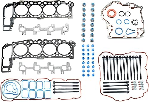LIMICAR MLS Juego de juntas de cabeza con tornillos de cabeza para Dodge Dakota Durango 2000-2003 Grand Cherokee 4.7L V8 HS26157PT 2000-2003