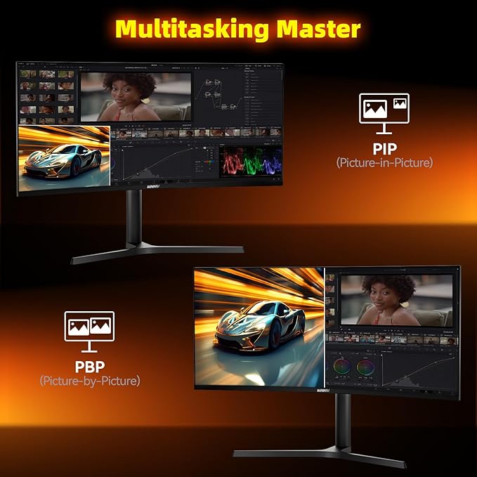 Monitor Gaming Ultrawide Curvo 34 Pulgadas WQHD 180Hz 1ms miniatura 9