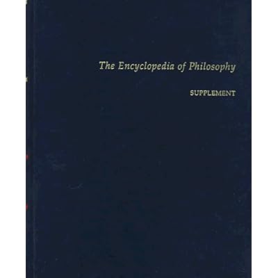 The Encyclopedia of Philosophy Supplement