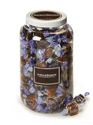AvenueSweets - Caramelos suaves envueltos individualmente hechos a mano - Tarro de 1 galón - Personaliza tus sabores