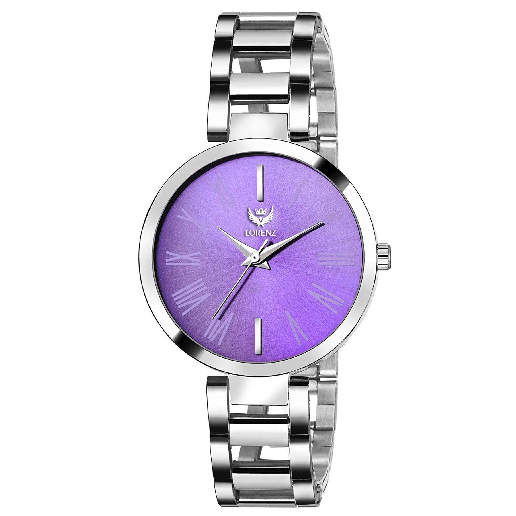 LORENZ Analogue Purple Dial Watch for Women | Watch for Girls - AS-44A (B07PVP47FT) Amazon Price History, Amazon Price Tracker