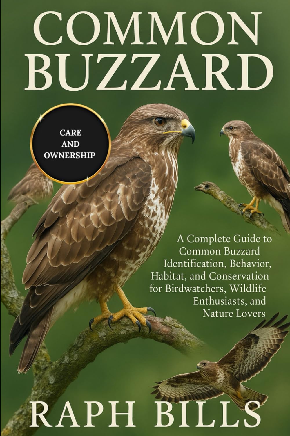 COMMON BUZZARD: A Complete Guide to Common Buzzard Identification, Behavior, Habitat, and Conservation for Birdwatchers, Wildlife Enthusiasts, and Nature Lovers.