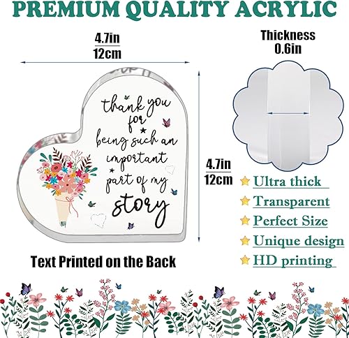 Miniatura 2 de Regalos de agradecimiento para profesores, mentores, tutores, entrenadores, semana de agradecimiento al profesor, día del maestro, regalos acrílicos