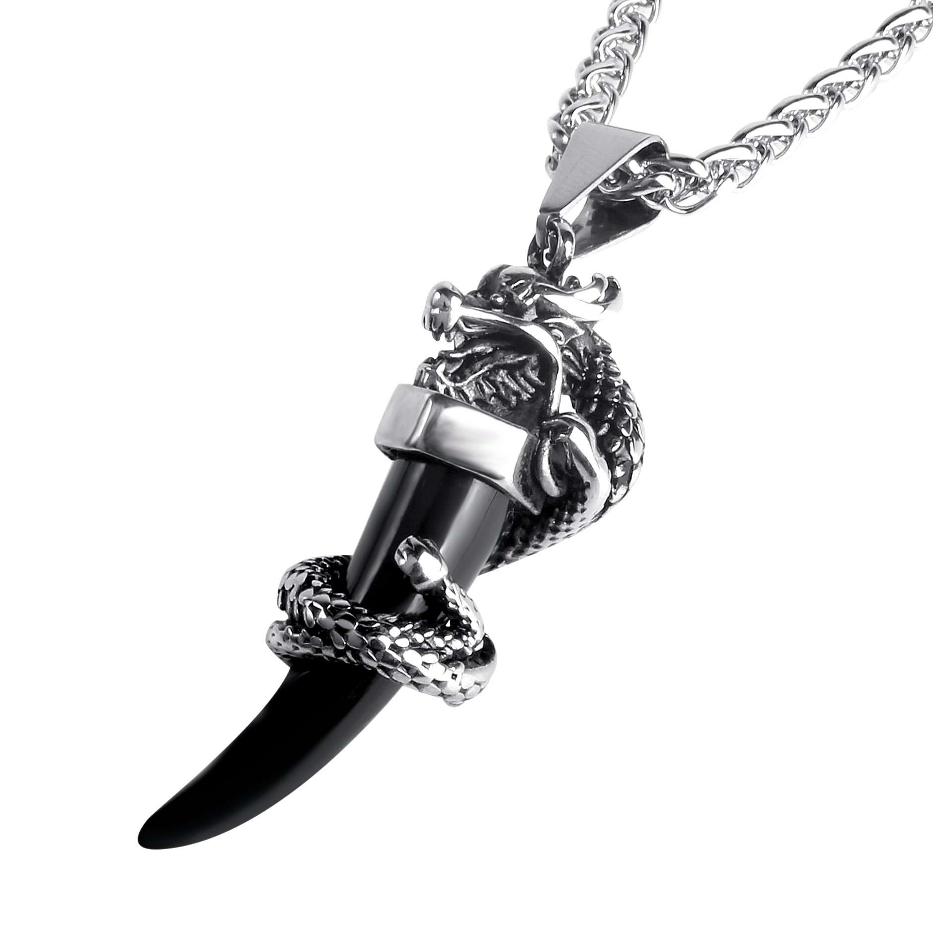 Buy LaurieCinya Dragon Necklace for Men 