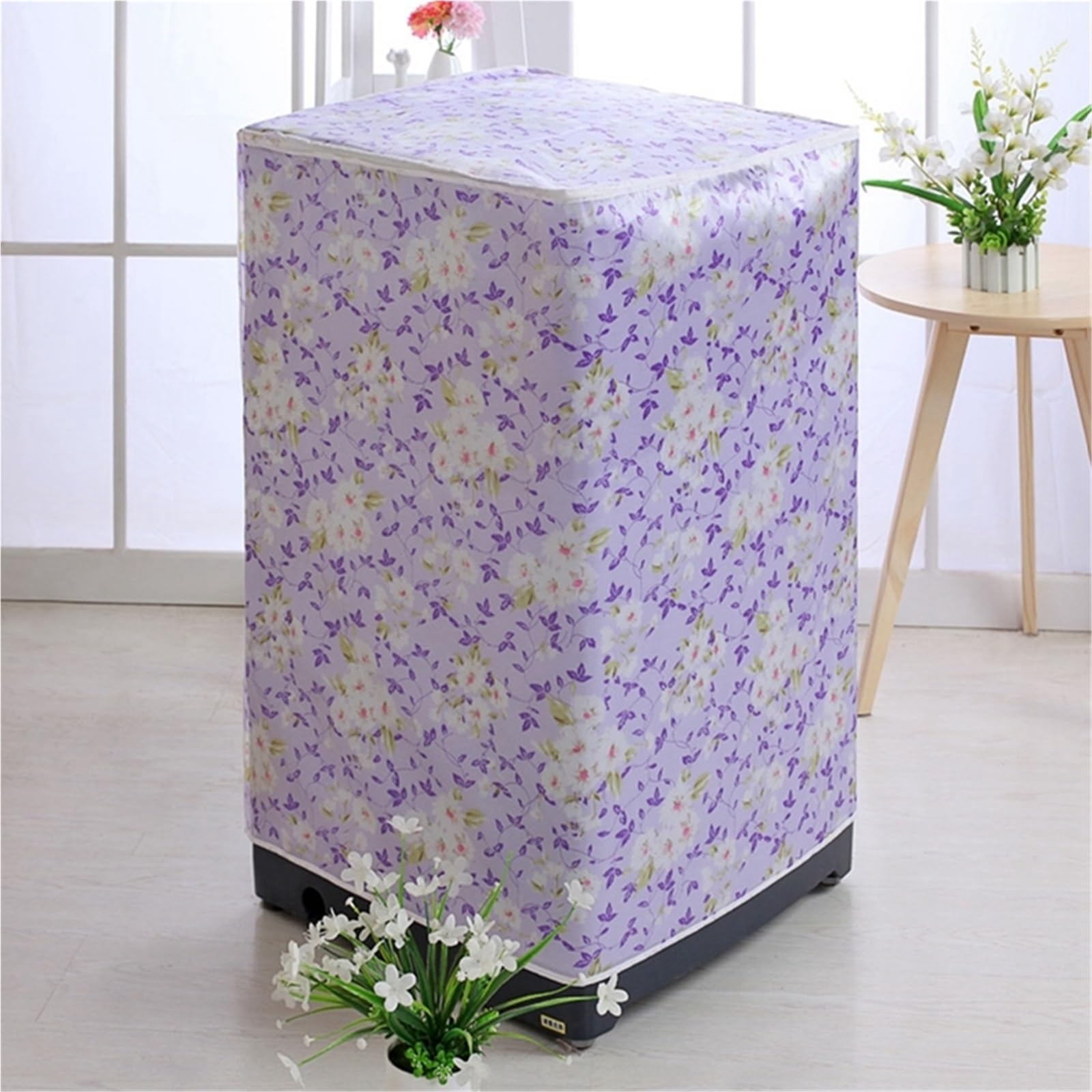 2 pezzi di copertura for protezione solare, for lavatrice, custodia impermeabile protettiva for per Interno(Green,60x62x95cm)