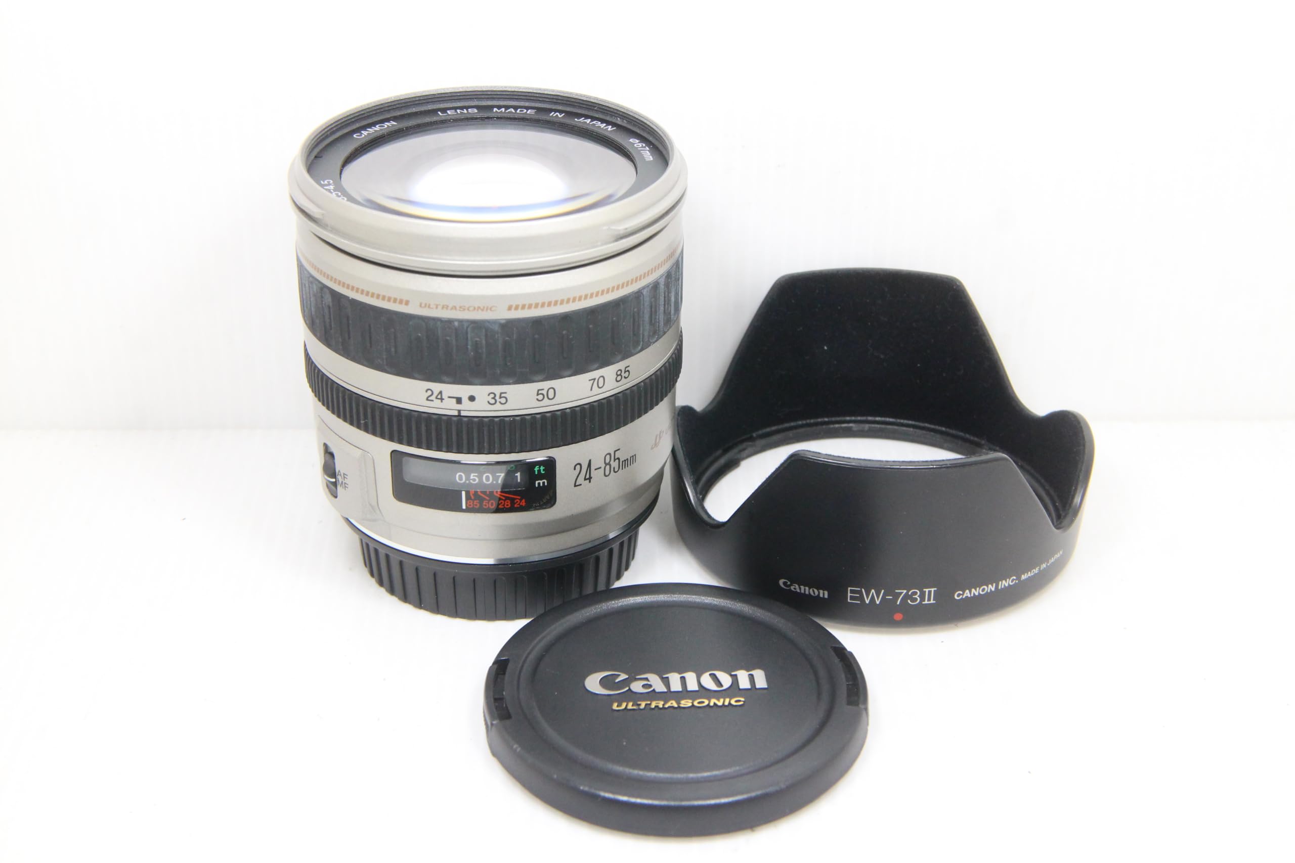 Amazon | Canon EF レンズ 24-85mm F3.5-4.5 USM シルバー | カメラ用