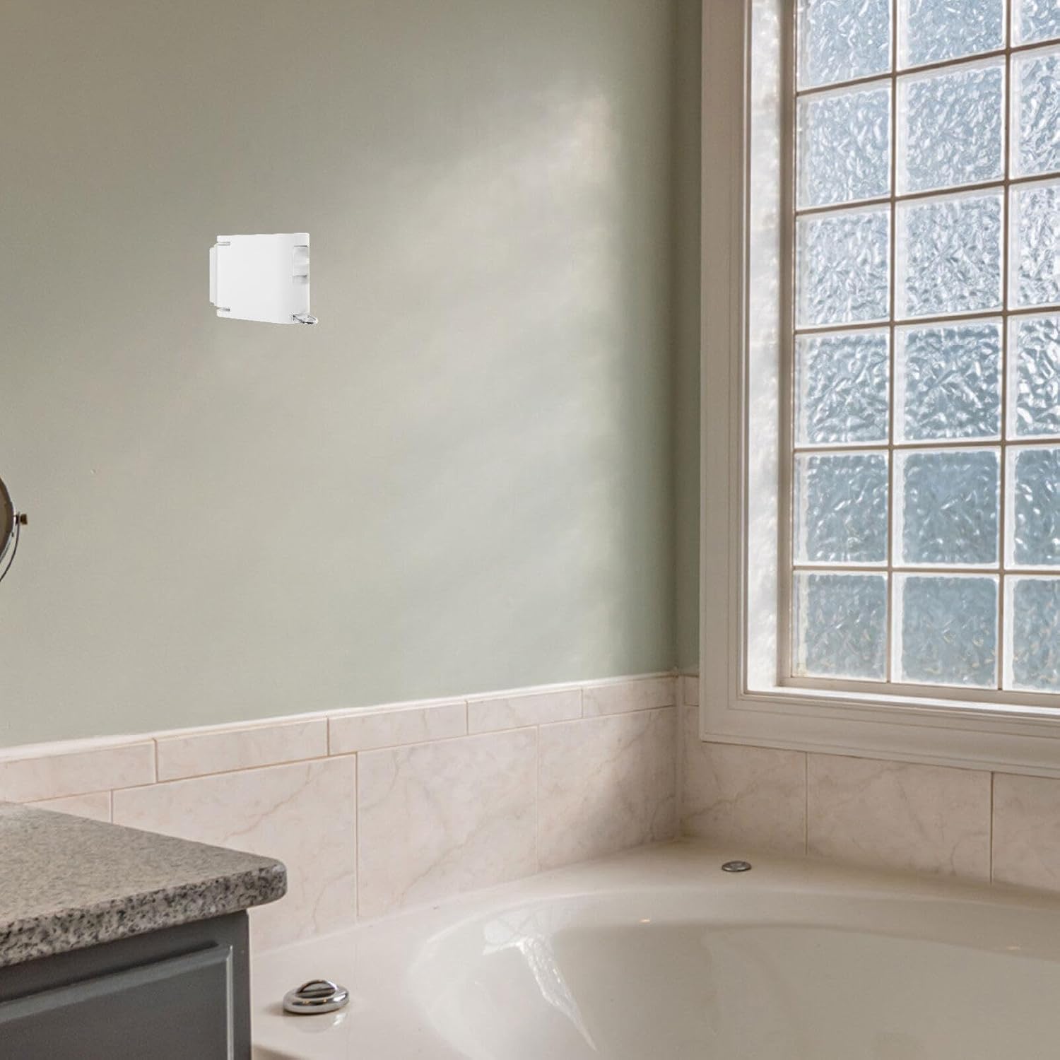 Cabilock Portable Retractable Clothesline Adjustable Wall-Mounted Clothesline for Use TPU Material Versatile Drying for Clothes Hanging and