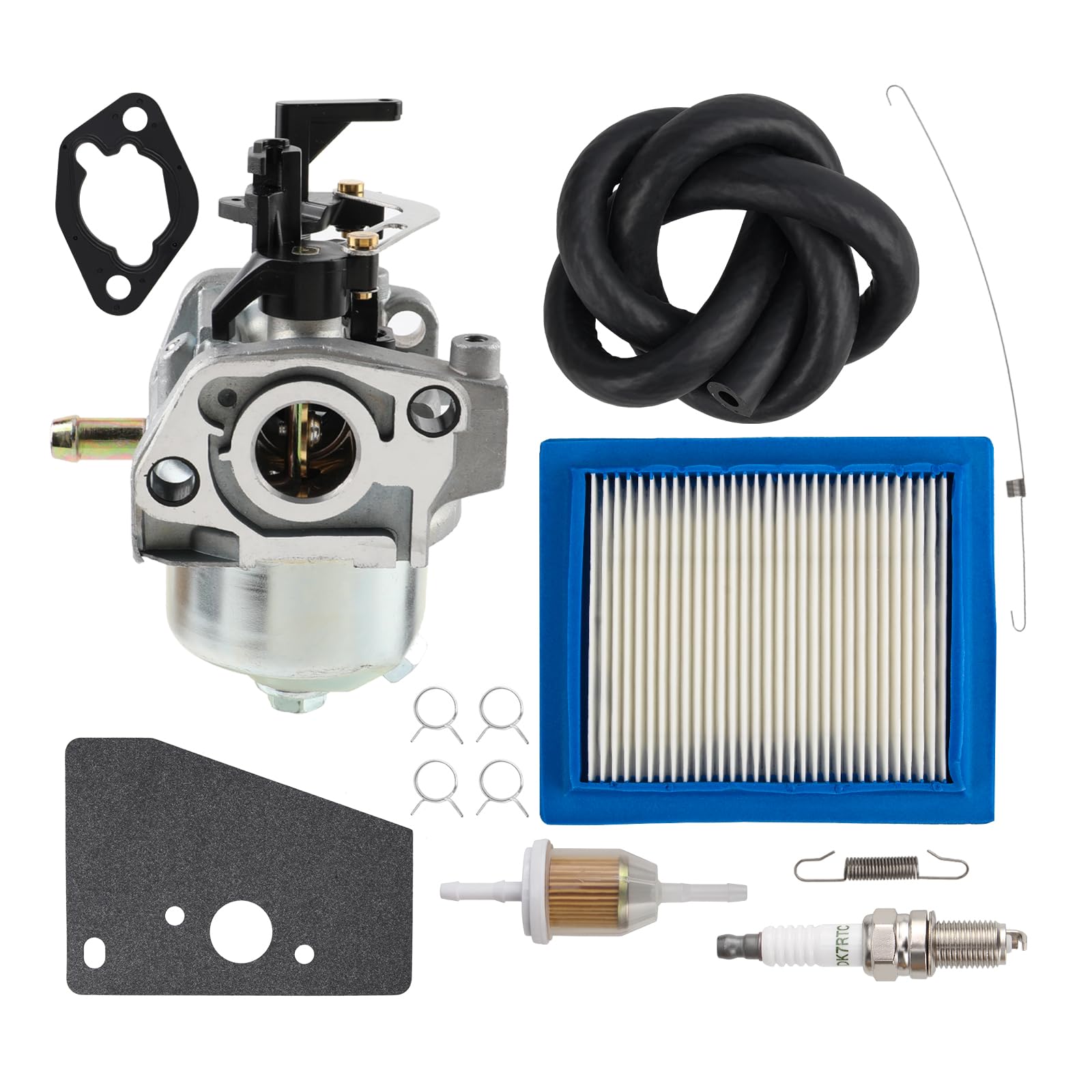 partszen 14 853 68-S 1485368S Carburetor Kit for Kohler Lawn Mower XT650 XT675 XT6.5 XT6.75 Replace 1485368-S 14853 68 1485368 Parts 1408315-S 14 083 15-S Air Filter