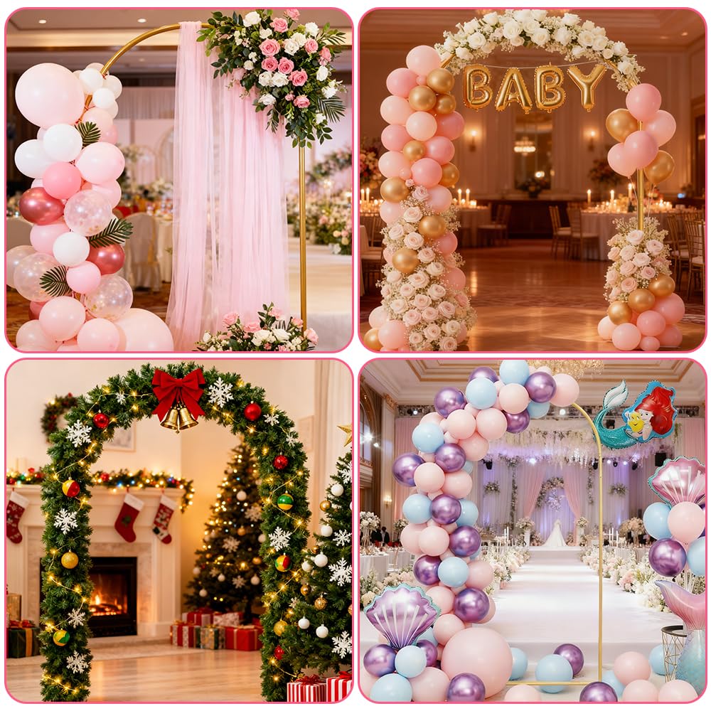 Arche Mariage, 1 × 2 m Arche Jardin, Arche en Métal, Arche Anniversaire, Mariage Arches, Décoration pour Mariages, Anniversaire, Fête