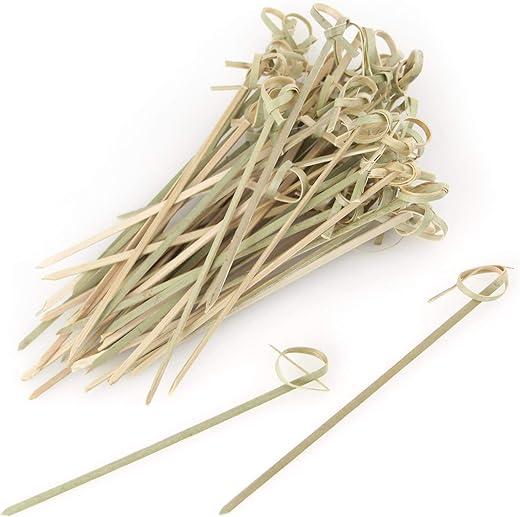 Fackelmann Decorative bamboo chopsticks, natural colour, 10 cm, 50 pcs.