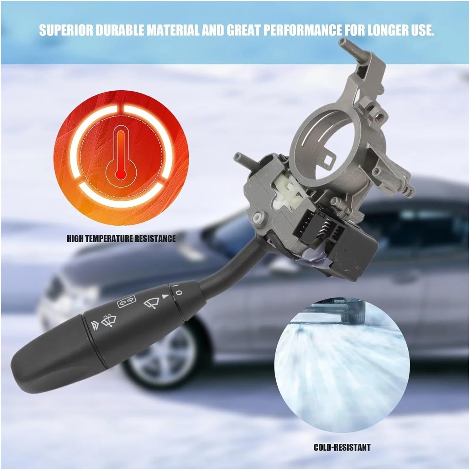 Headlamp Dimmer Blinker for Benz C-Class W203 S203 CL203 C209 A0005452310 0005452310 2270-109790 Combination Switch Steering Turn Signal Windshield Wiper Switch