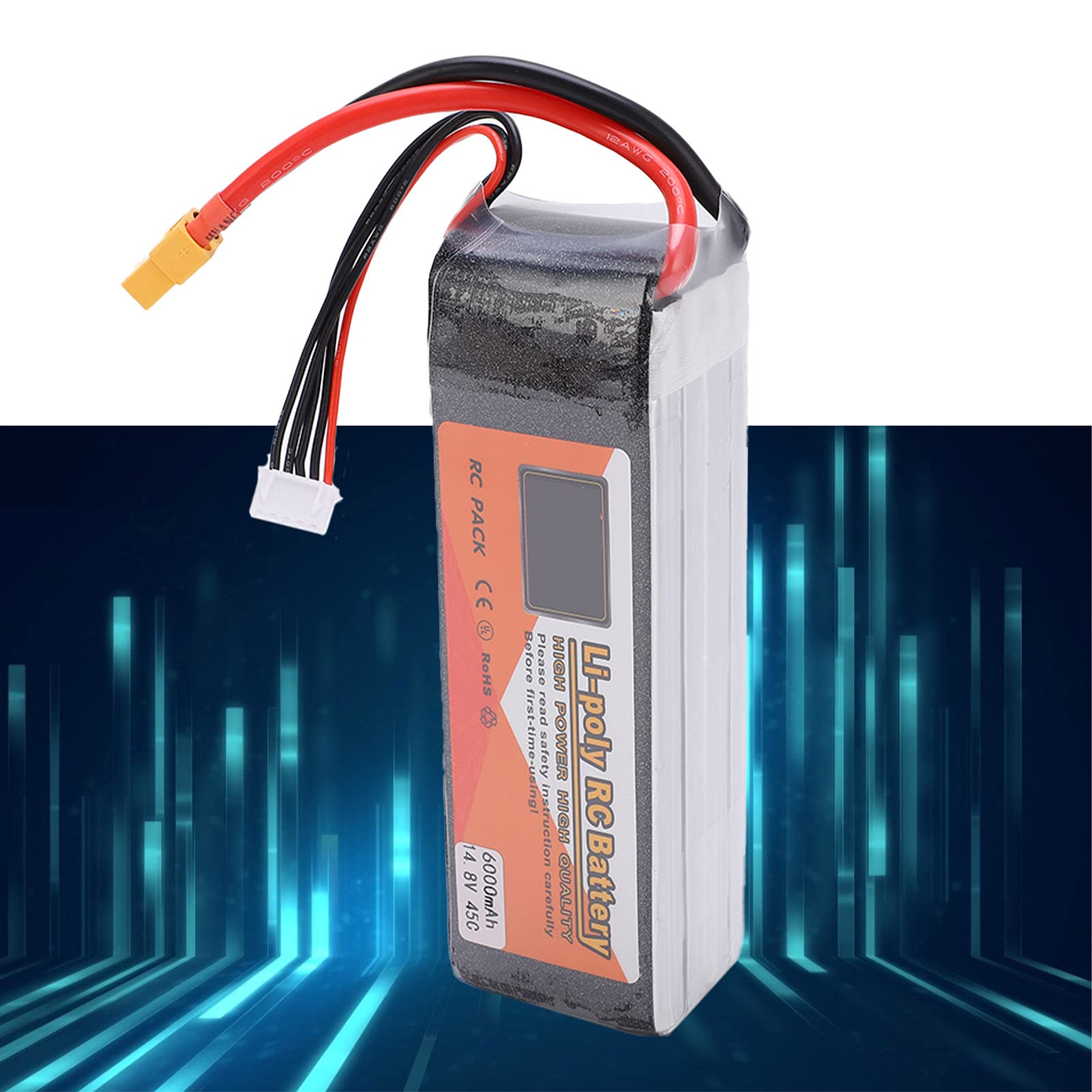 4500A Picco 22000mAh Avviatore portatile al lio per auto, batteria di