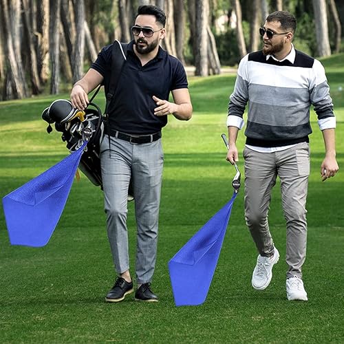 Miniatura 5 de ZOEA Toalla magnética, clip magnético para toalla de golf, tela de microfibra con patrón de gofre, imán de fuerza industrial para un fuerte agarre a