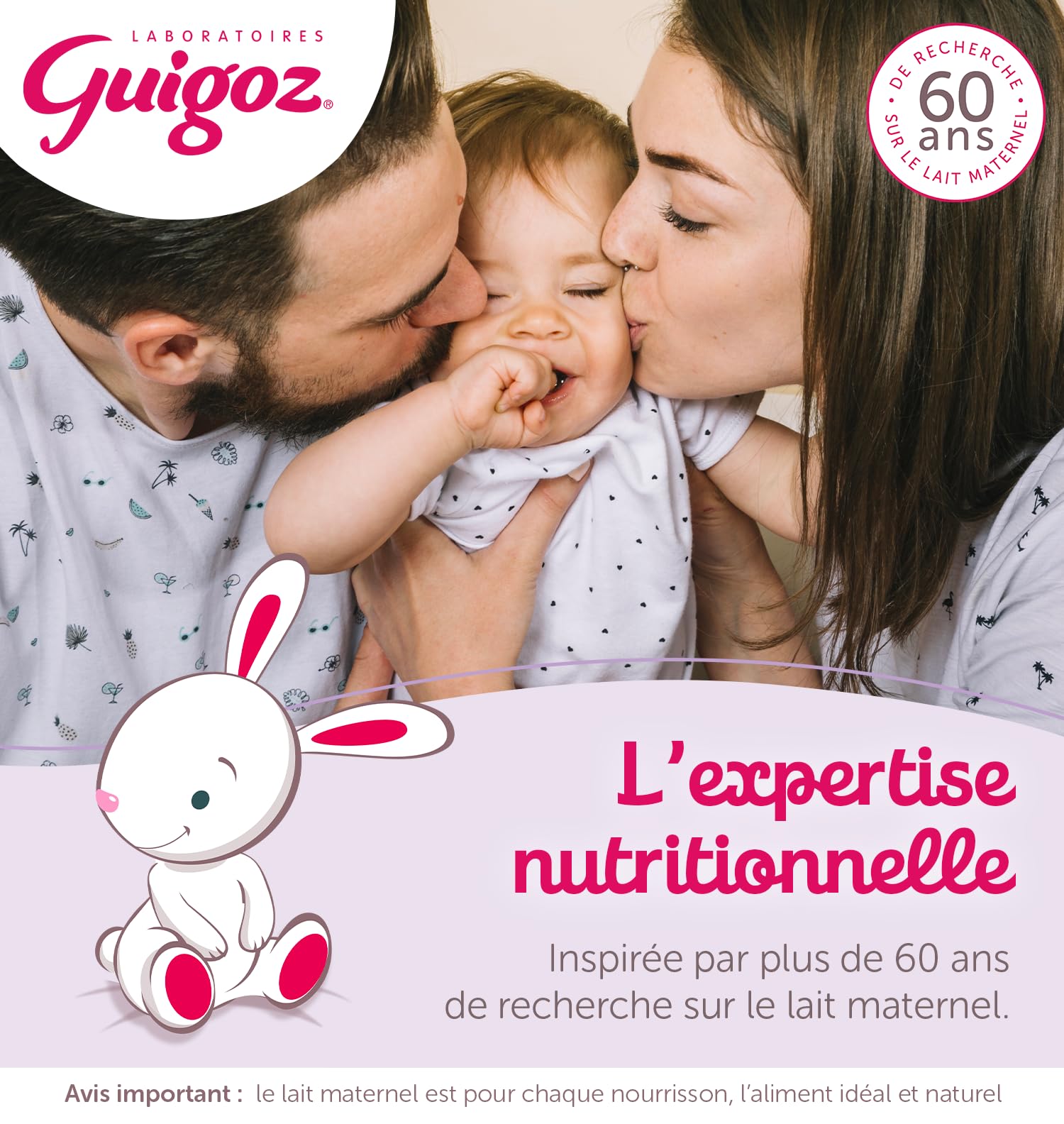 Guigoz Optipro Relais 2ème âge de 6 à 12 mois - Lait Bébé - 800g