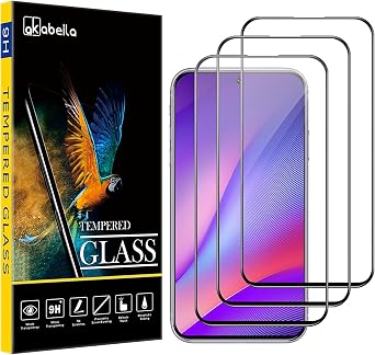 AKABEILA 3 Pack Screen Protector for Nokia C21 Plus HD Tempered Glass Protective Film 9H Hardness Case Friendly Easy Installation Anti Scratch Bubble Free