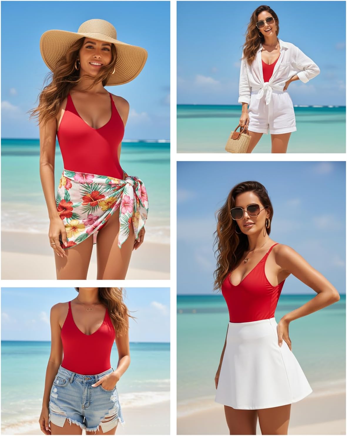 Holipick High Cut Thong One Piece Sexy Swimsuit Low Back Cheeky Bathing Suits for Women Backless Brazilian Swimwear - Image 5