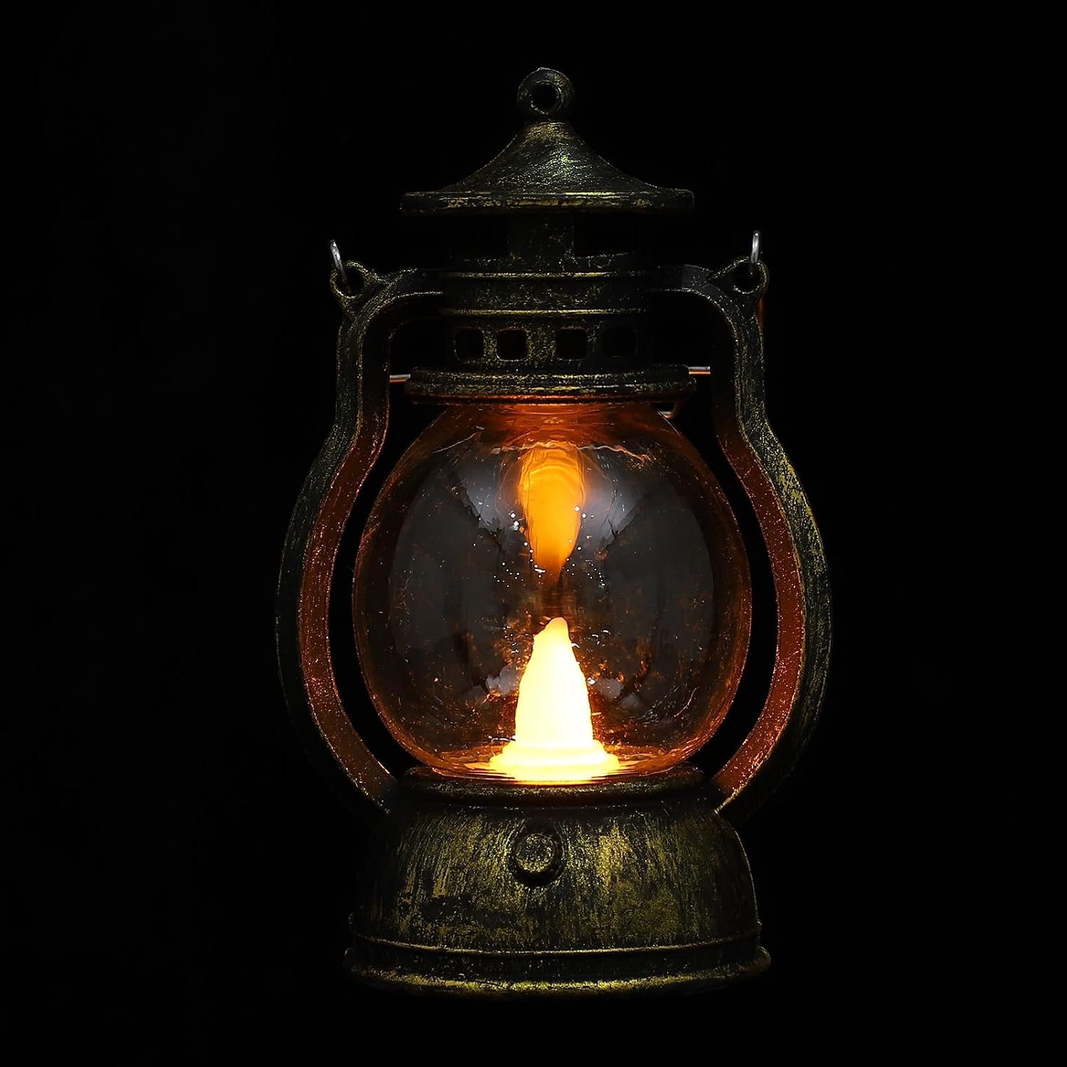LED Vintage Camping Lantern Xmas Portable Outdoor Emergency Lamp