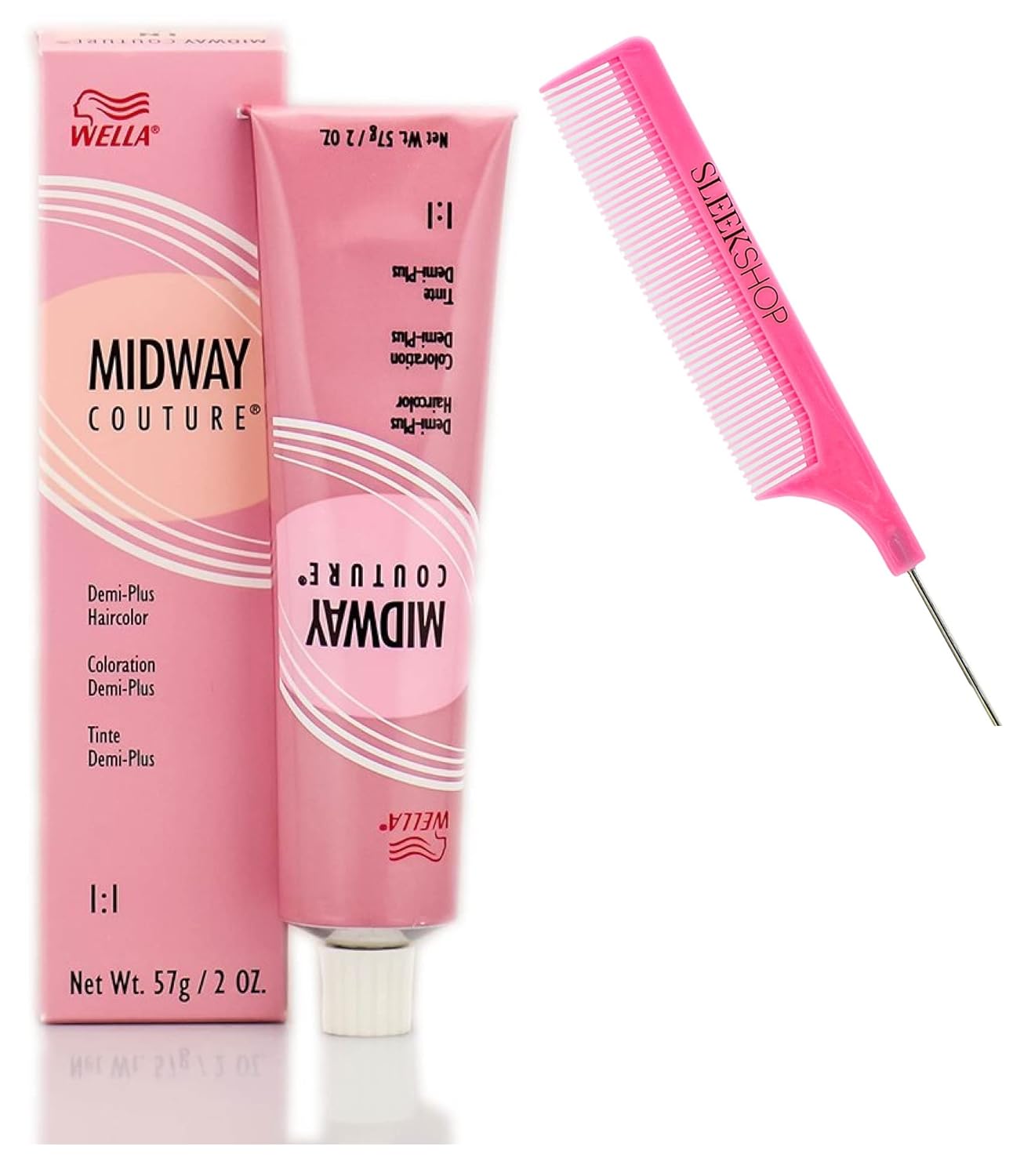 Amazon.com : MIDWAY COUTURE by WeIIa Demi-Plus Haircolor Dye, Mid Way