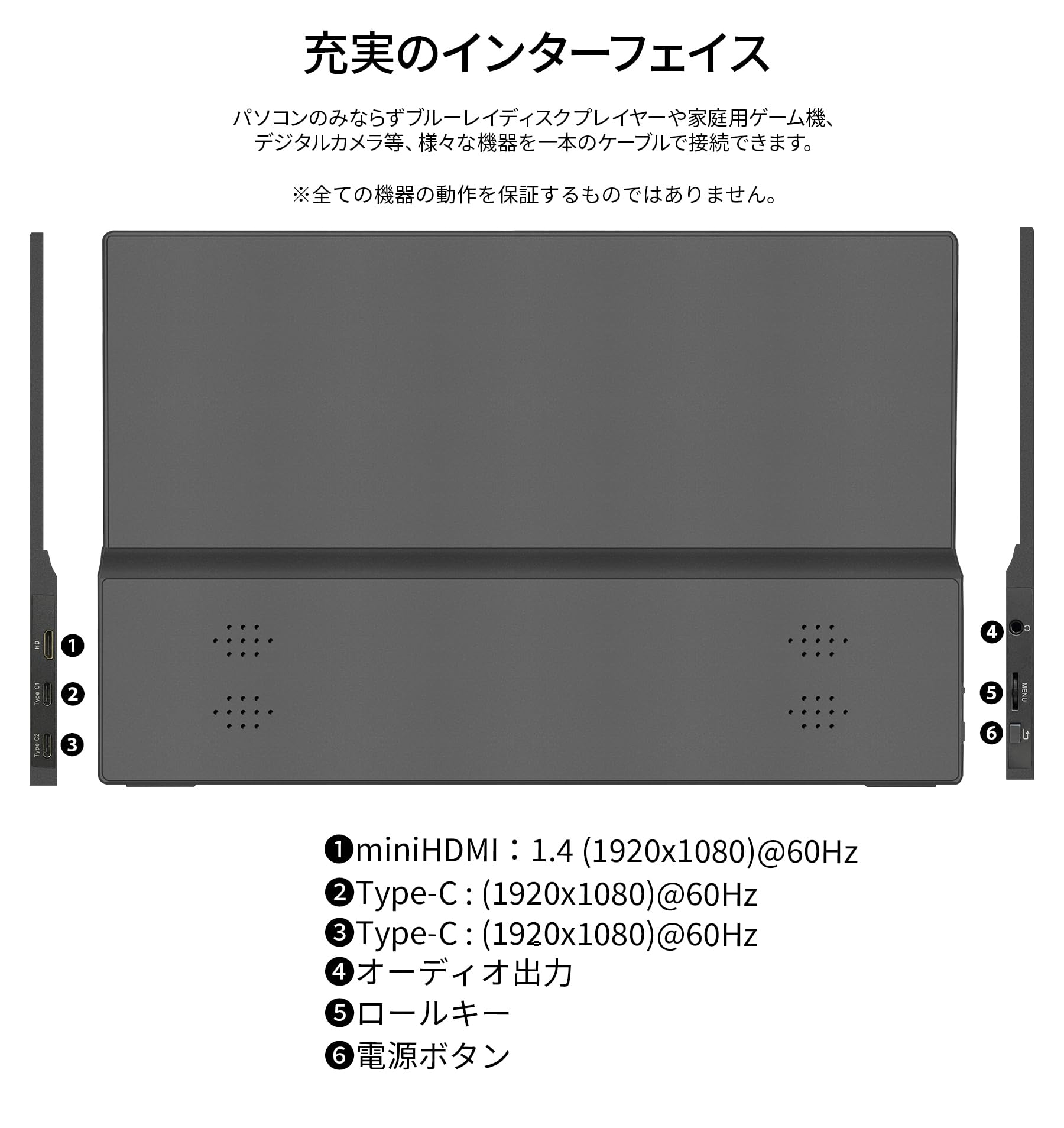 Amazon.co.jp: JAPANNEXT 13.3インチ モバイルモニター IPS
